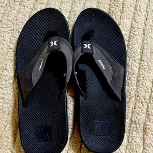 Hurley Flip flops size 12. New never worn.  No tags
